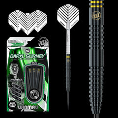 WINMAU Daryl Gurney BLACK Darts - 90% Tungsten - 25g