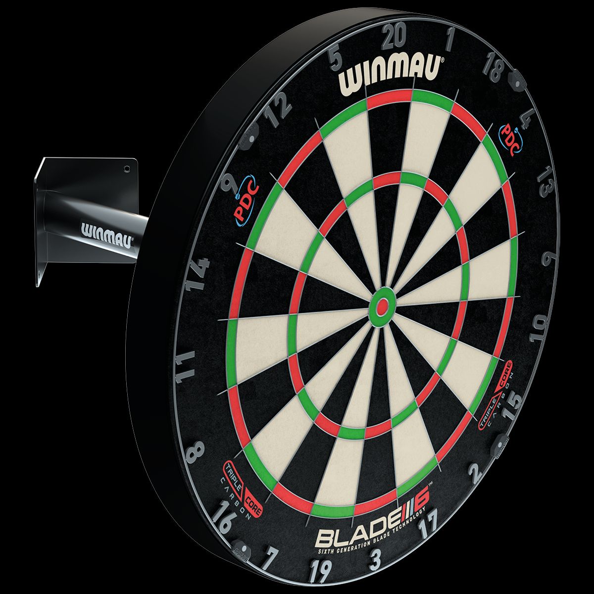 WINMAU Edge Telescopic Dartboard Corner Bracket