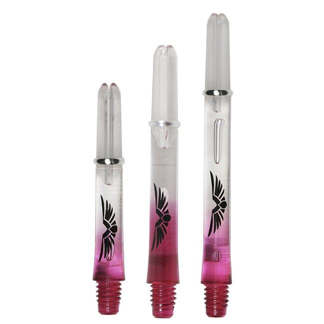 SHOT - Eagle Claw Dart Shafts - CLEAR RED