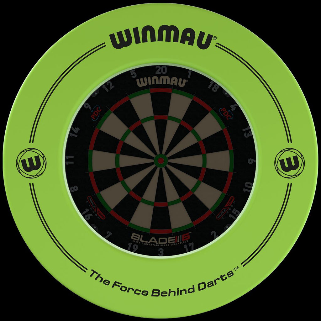 WINMAU - Printed GREEN Dartboard Surround