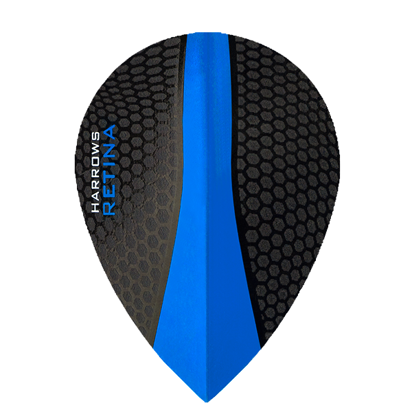 HARROWS - Retina Dart Flights - 100 Micron Extra Strong - PEAR/TEARDROP