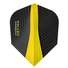 Harrows Retina Extra Strong Dart Flights - Yellow