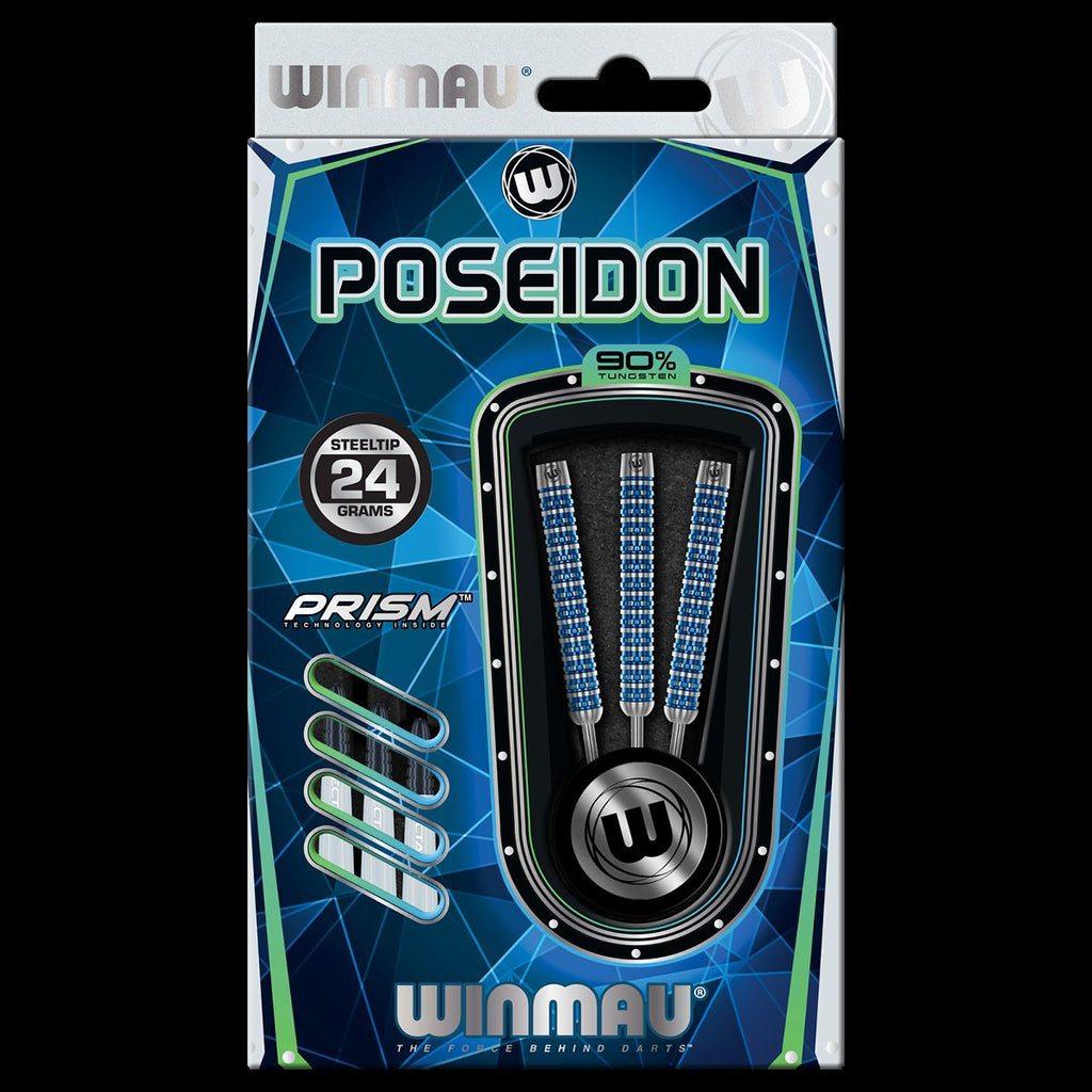 WINMAU - Poseidon - 90% Tungsten Darts - 24g