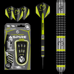 WINMAU MVG Aspire Darts - 80% Tungsten - 26g