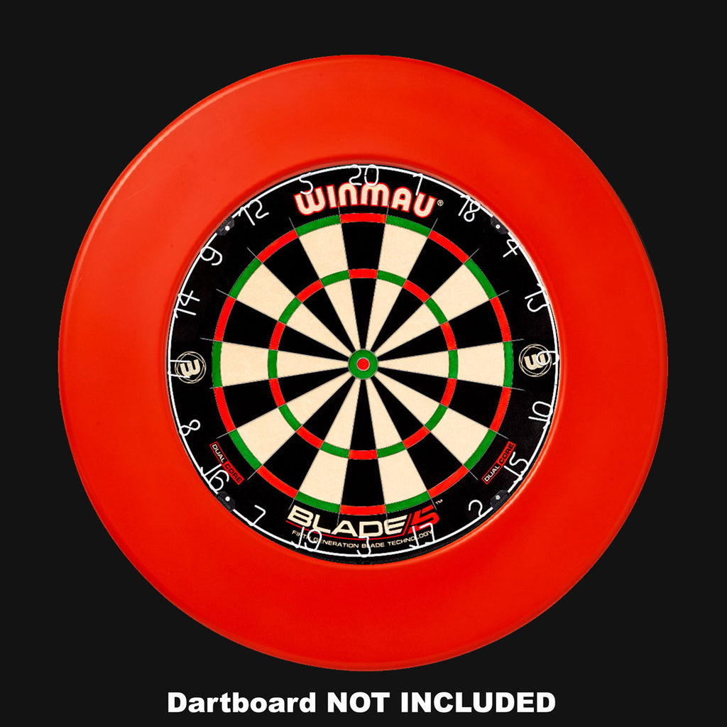 WINMAU Dartboard Surround BDO Approved Plain Red